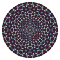 Mandala circle ornament png