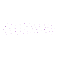 scintillement d'étoile violette png