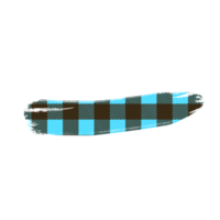 Blue Buffalo Plaid Brush Stroke png