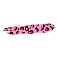 pennellata di leopardo rosa png