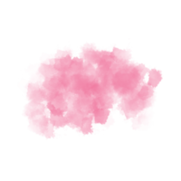 rosa akvarellstänk png