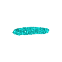 coup de pinceau scintillant bleu sarcelle png