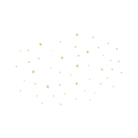 goldener sternspritzer png