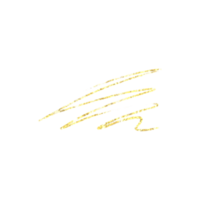 Golden Glitter Line png