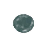 grön cirkel akvarell png