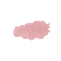 salpicadura de acuarela rosa png