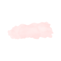 aquarelle rose bébé png