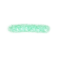 pincelada de glitter verde png