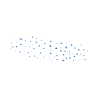 blauwe glitterglans png