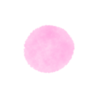 aquarelle cercle rose png