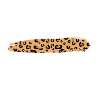 pennellata di leopardo png