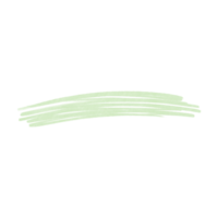 groene aquarel penseelstreek png