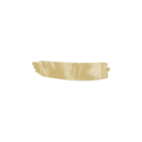 goldmetallischer pinselstrich png