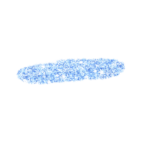 pennellata di glitter blu png