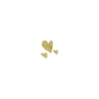 Gold Heart Glitter png