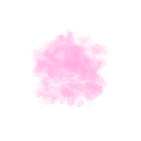 pintura de acuarela rosa png