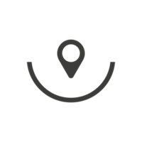 locatie pin pictogram png