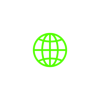 Globus, Web-Symbol png