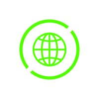 Globus, Web-Symbol png