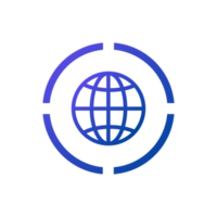 Globus, Web-Symbol png