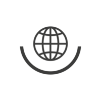 Globus, Web-Symbol png