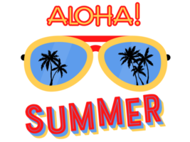 aloha sublimazione estiva png