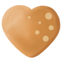 Lebkuchen-Aquarell-Clipart, frohe Weihnachten png