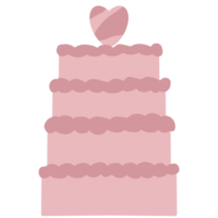 gâteau de mariage clipart png