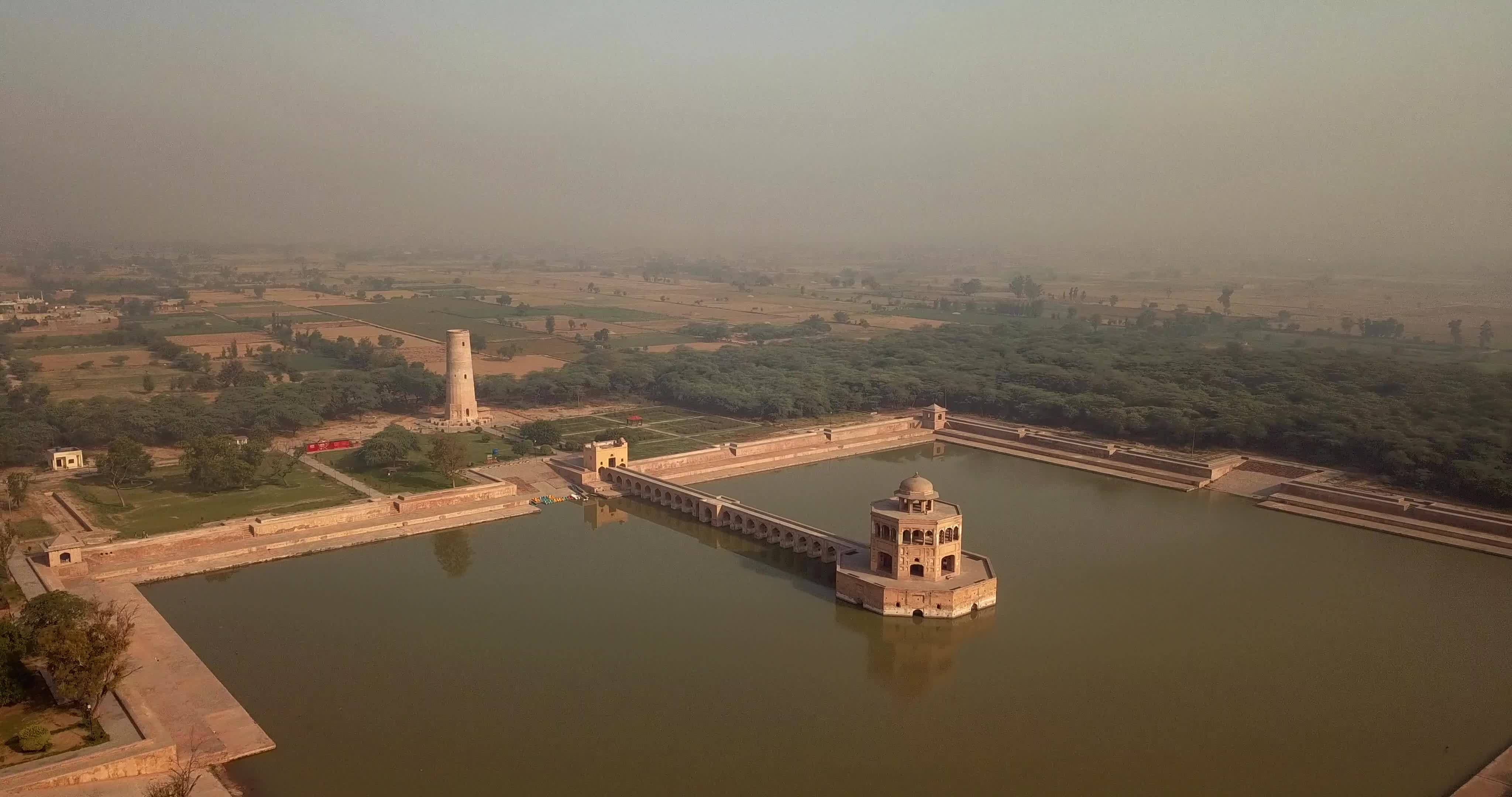 Hiran Minar Mughal era complex in Sheikhupura, Punjab, Pakistan 9593680