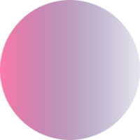 Circles with gradient coloring. png