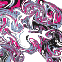 abstract element in de kleuren zwart roze en lila. png