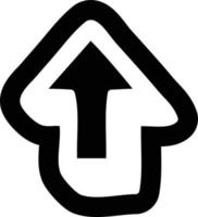 direction arrow icon vector