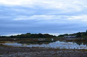 Low tide on the coast of Isle of Skye