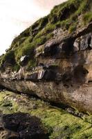 Towering Cliffs in Scotland photo