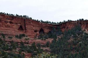 Caves and Caverns in the Red Rock Cliffs photo
