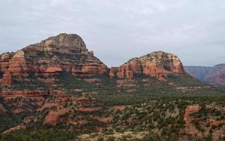 Red Rock Formations and Valleys in Sedona Arizona photo