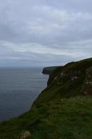 Irish Sea Along the Coast of St Bees in England photo