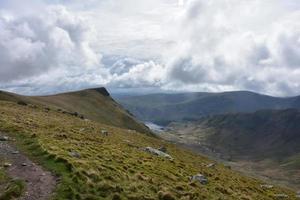 Rugged Rural Kidsty Pike Along a Ridge photo