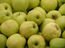 Green Apples At a Farmers Market photo