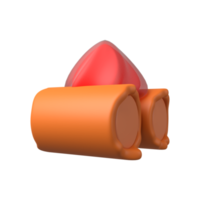 3d illustration of a bonfire png