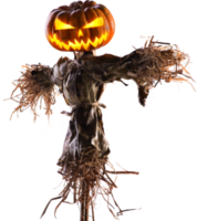halloween pumpkin scarecrow png