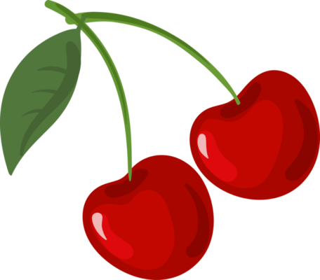 Cute cherry cartoon icon illustration 4916013 Vector Art at Vecteezy
