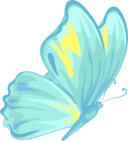 illustrazione bella pittura a farfalla png