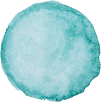 watercolor brush paint circles with hand drawn png