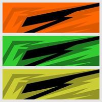 car decal abstract background vector