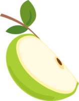 fumetto dell'illustrazione della frutta della mela png