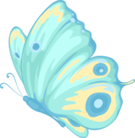 ilustração linda pintura de borboleta png