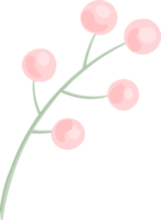 illustratie mooie bloem en botanisch bladpatroon voor liefde bruiloft valentijnsdag of arrangement uitnodiging ontwerp wenskaart png