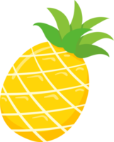 pineapple fruit illustration cartoon