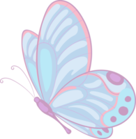 illustratie mooie vlinder verf